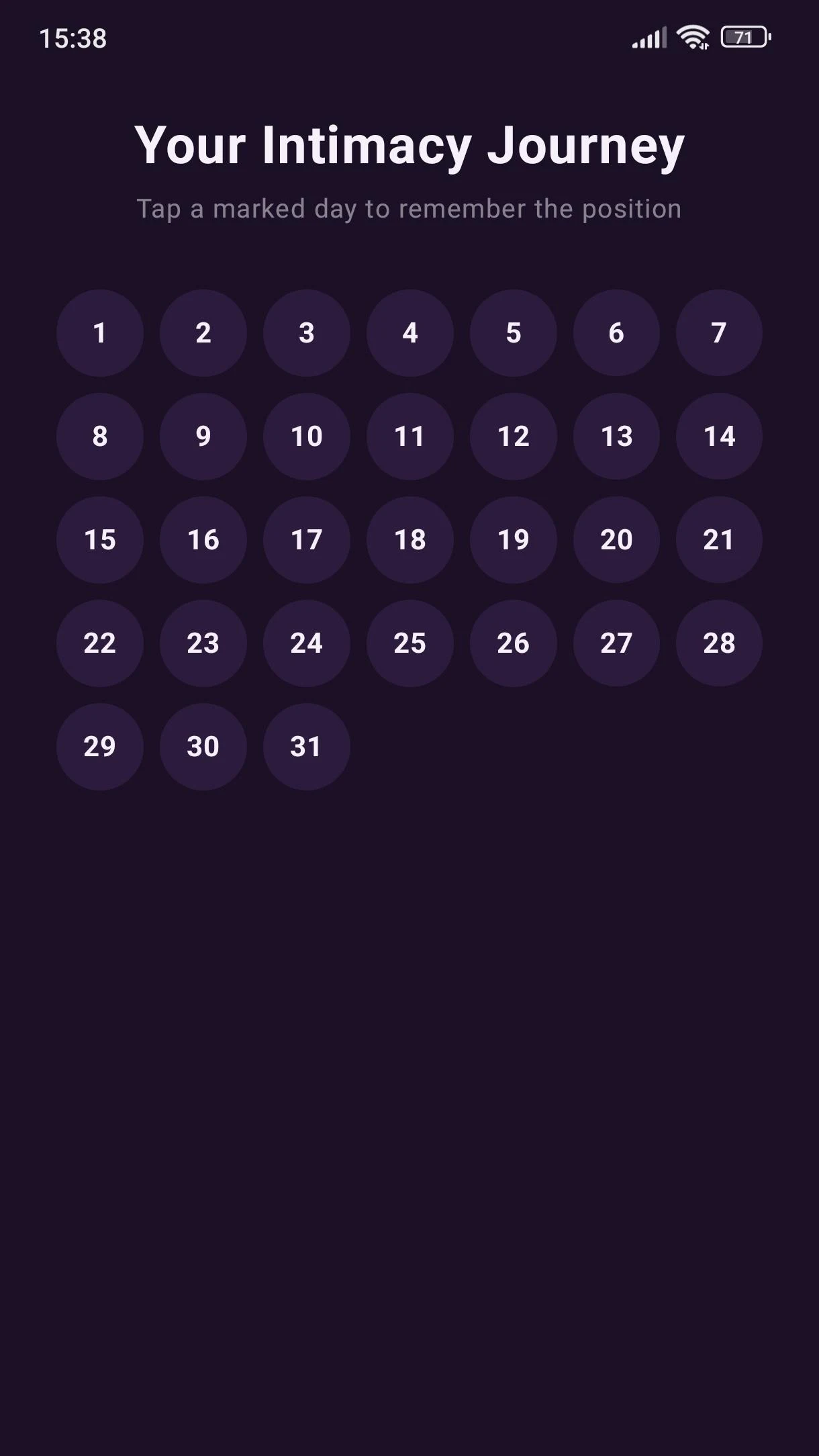 Desire Wheel: Couples Intimacy screenshot
